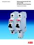 Sicherungsautomat 60 V DC nach UL 489 für Branch Circuit Protection