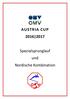 AUSTRIA CUP Spezialsprunglauf und Nordische Kombination