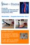 Aufbau-Übungen. Newsletter - Ausgabe November Praxis für Craniosacral Therapie und Funktionelle Osteopathie Integration (FOI)