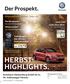 HERBST- HIGHLIGHTS. Der Prospekt. 175, 00. Autohaus Halstenberg GmbH & Co. Ihr Volkswagen Partner. Marderabwehr. Jetzt zum Licht-Test 2016.