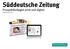 Süddeutsche Zeitung Prospektbeilagen print und digital Gültig ab