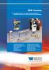 OEM Katalog. B. Verteilersysteme für Flächenheizung/-kühlung Manifold systems for radiant panel heating/cooling