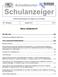 Amtliches Mitteilungsblatt der Regierung von Schwaben Jahrgang August 2017 Nr. 8 AKTUELLES Schülerzeitungswettbewerb Blattmacher...