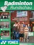Rundschau. e z. o V. e t. Alle Ligen: Berichte, Ergebnisse und Tabellen. 50 Jahre Badminton beim Turnerbund Rheinhausen
