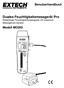 Duales Feuchtigkeitsmessgerät Pro Nadelloses Feuchtigkeitsmessgerät mit externem Messspitzen-Sensor