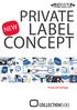 PRIVATE LABEL CONCEPT STEP 1 STEP 2 STEP 3 IHR LOGOLABEL COLLECTION500