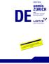 DE uemis. ZURICH SDA Scuba Diver Assistant DEUTSCH. Benutzerhandbuch