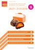 Die internationale Zuliefermesse für die Süßwaren- und Snackindustrie PRODUCTION AND PACKAGING TECHNOLOGY PACKAGING AND PACKAGING MATERIALS