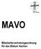 MAVO. Mitarbeitervertretungsordnung für das Bistum Aachen