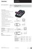 FL-Vorschaltgeräte Elektronik Fixed-Output. PC TC PRO sr 1/2x11 42 W PC PRO Kompakt