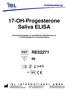 17-OH-Progesterone Saliva ELISA