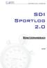 Software & Data - Integration. SDI Sportlog 2.0 BENUTZERHANDBUCH