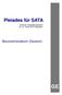 Pleiades für SATA. Externes Festplattengehäuse für 3.5 Serial ATA Festplatten. Benutzerhandbuch (Deutsch)