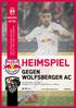 Gegen Wolfsberger AC. Heimspiel #190 DES FC RED BULL SALZBURG DAS STADIONMAGAZIN