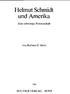 Helmut Schmidt und Amerika