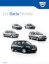 Dacia Duster. Dacia: Von den kleinen Anfängen in eine große Zukunft. Crossover Concept Car
