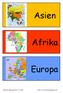 Asien. Afrika. Europa