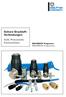 Sichere Druckluft- Verbindungen Safe Pneumatic Connections. WALPRESTA Programm WALPRESTA Programme