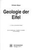 Wilhelm Meyer. Geologie der Eifel. 4., völlig neu bearbeitete Auflage. Mit 157 Abbildungen, 12 Tabellen, 8 Fototafeln und einer Beilage