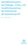 Geschäftsordnung für den Strategie-, Finanz- und Investitionsausschuss des Aufsichtsrats der thyssenkrupp AG. Stand 7.