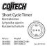 Short Cycle Timer Korttidstimer Lyhytaika-ajastin Kurzzeitschaltuhr. Art.no Model EMT306CD-4H EMT306CD Ver.