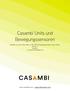 Casambi Units und Bewegungssensoren