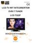 LCD-TV MIT INTEGRIERTEM DVB-T TUNER LCD 7322F