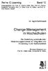 Change Management in Hochschulen