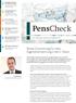 PensCheck. Breite Zustimmung für mehr Eigenverantwortung in der 2. Säule. Der PensExpert Newsletter Frühjahr 2014