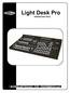 Light Desk Pro ORDERCODE 50432