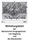 Nr Mitteilungsblatt der Marianischen Kongregationen von Augsburg und des Messbundes