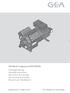 GEA Bock Compressor HGX5 R134a Montageanleitung Assembly instructions Instructions de montage Instrucciones de montaje Istruzioni per l'installazione