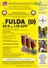 29.9. bis in FULDA.  Mitglied der Europäischen Volkssport-Gemeinschaft Deutschland e.v.