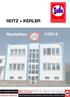 SEITZ + KERLER. Neuheiten 1/2014