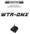 Bedienungsanleitung. Wireless DMX Transmitter/Reciever