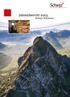 Jahresbericht 2013 Schwyz Tourismus