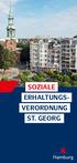 SOZIALE ERHALTUNGS- VERORDNUNG ST. GEORG