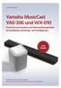 Yamaha MusicCast YAS-306 und WX-010
