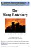 Die Burg Reifenberg und noch nicht so ganz Bekanntes über unsere Burg