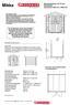 Mikka. Blockbohlenhaus mit 19 mm Wandstärke. Werkskontrolle durch: Grundriss und Fundamentplan (4 Fundamthölzer) Sockelmaß 1800 mm x 2000 mm