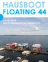 Hausboot. floating 44. Fleesensee - Mecklenburgische Seenplatte
