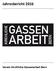 Jahresbericht Verein Kirchliche Gassenarbeit Bern