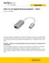 USB 3.0 auf Gigabit Netzwerkadapter - Silber