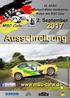 Ausschreibung. 2. September ADAC Gerhard-Mitter-Gedächtnis Rallye des MSC Calw. Gesamtsieger 2016: Köhler / Hägele BMW M3