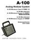 A-100. Analog Modular System. A-100 Miniature Case A-100MC V2 A-100 Mini-Netzteil/ A-100 Miniature Supply A-100MNT Version 2 (12-15V AC)