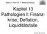 Makro II, Prof. Dr. T. Wollmershäuser. Kapitel 13 Pathologien I: Finanzkrise, Liquiditätsfalle