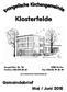 Klosterfelde. Telefon: 030/ Fax: 030/