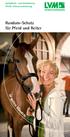 Haftpflicht- und Unfall schutz, Pferde-Lebensversicherung. Rundum-Schutz für Pferd und Reiter