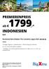 INDONESIEN Bali PREMIERENPREIS. ab 1799,-* Rundreise Bali & Baden The Camakila Legian Bali 2222