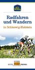 Radfahren und Wandern. in Schleswig-Holstein